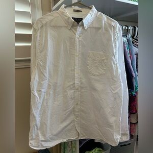 Howick Men's Classic White Button Down Shirt